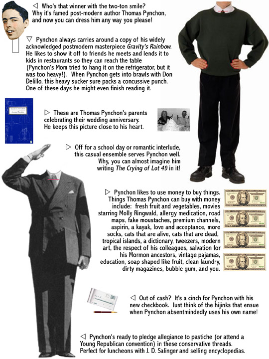 Pynchon Paper Dolls