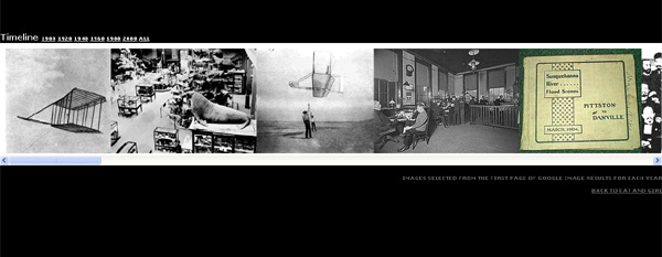 The Century in Google Image Search