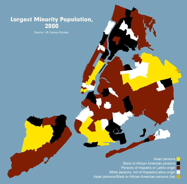 Largest Minority Population